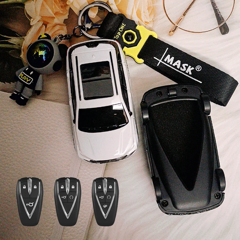 

For Changan Cs75 Model Car Styling Key Case for Changan UNIT UNIK CS35PLUS CS55 PLUS CS75 PLUS Oshan X7 X5 Key Cover Keychain