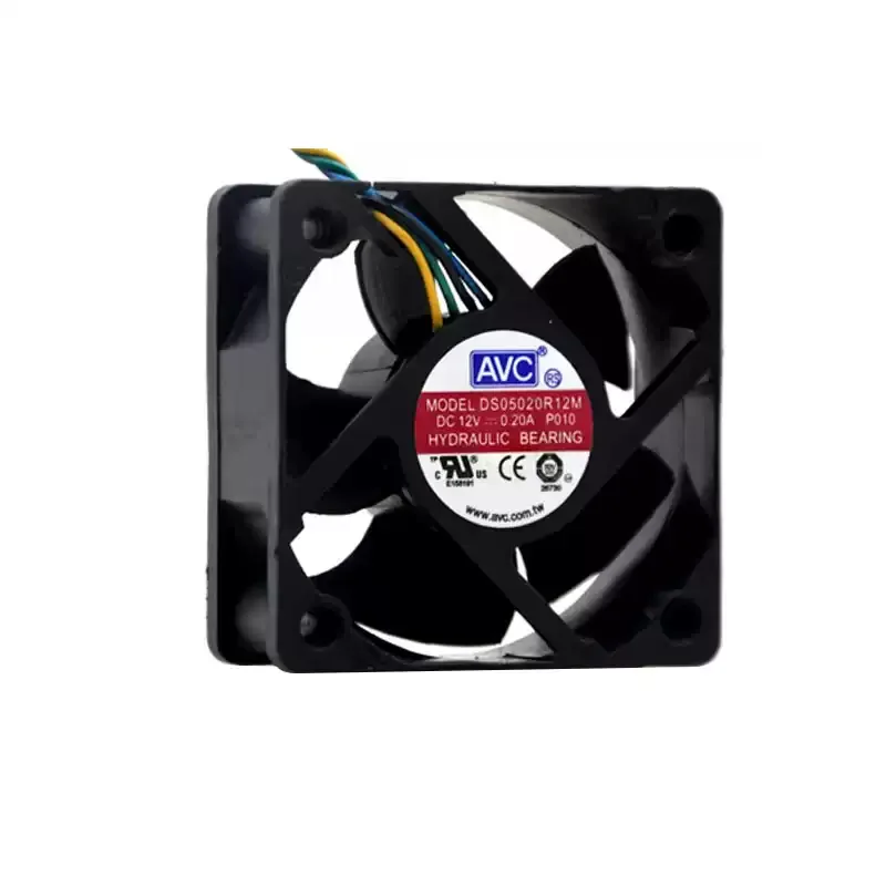 SLIDER DS05020R12M DC 12V 0.20A 5020 PWM Cooling Fan, 50x50x20mm Hydraulic Bearing Mini Inverter Server Case Micro Axial Fan