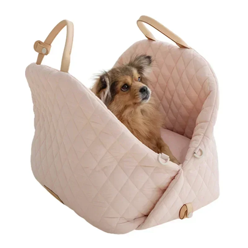 Puppy Go Out Portable Handbag Dog Bag For Car Seat Outdoor Travel Bed &Seat Belt Washable Puppy Tote Bags for Chihuahua Yorkshir