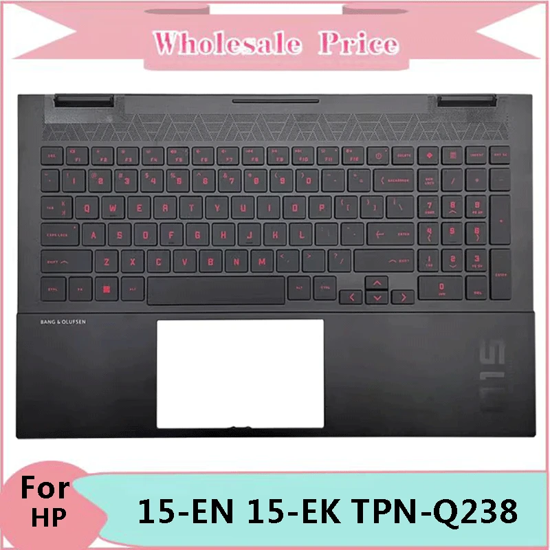 

New Original For HP OMEN 15-EN 15-EK TPN-Q238 TPN-Q236 Laptop Palmrest Case Keyboard US English Version Upper Cover