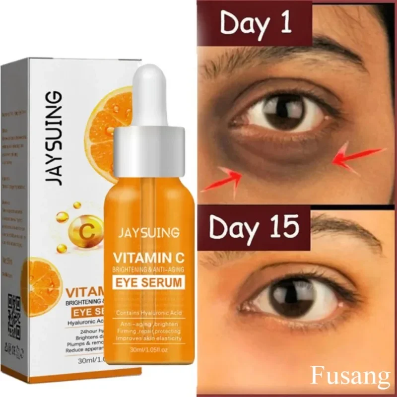 Face Anti Puffiness Vitamin C Serum Women Remove Eye Bag Anti-Wrinkle Essence Collagen Boost Serum Firming Anti-Aging Cream