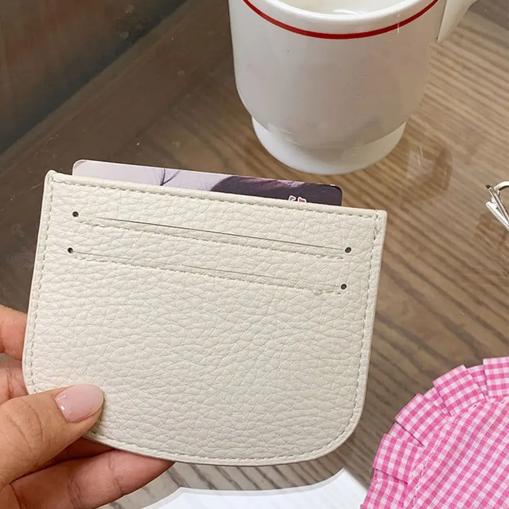 Creative Ultra-thin Card Holder PU Leather Multiple Card Slots ID Card Card Holder Card Sleeve