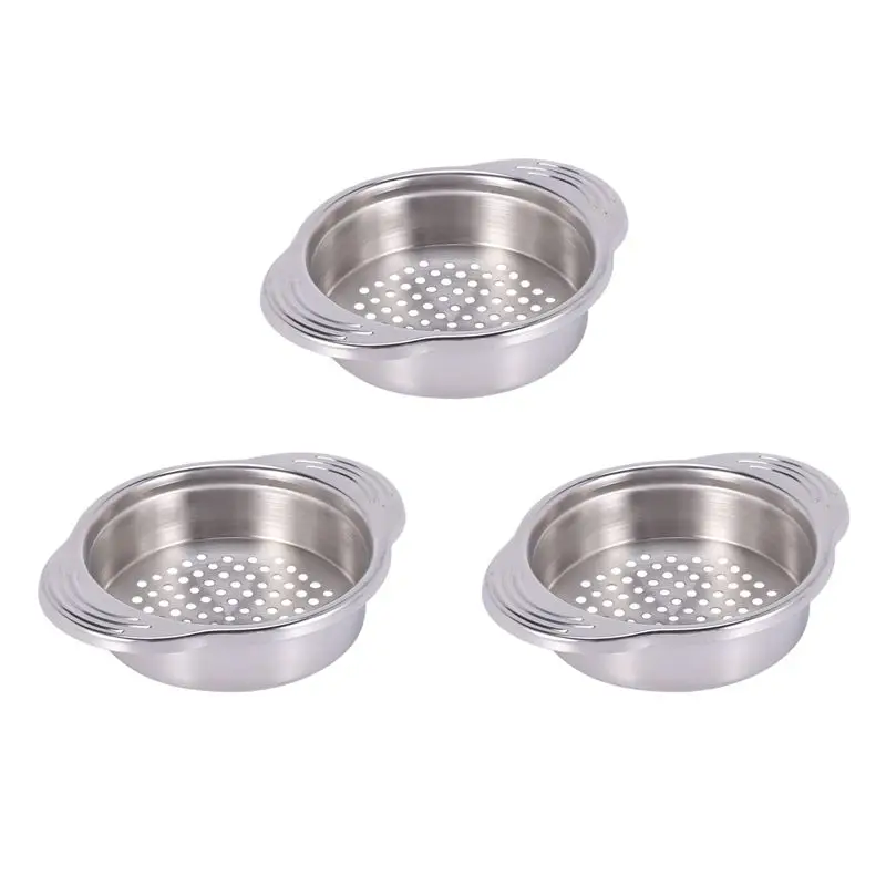 

ABJN-3X Stainless Steel Food Can Strainer Sieve Tuna Press Lid Oil Drainer Remover, Unique No-Mess Dishwasher Safe Design