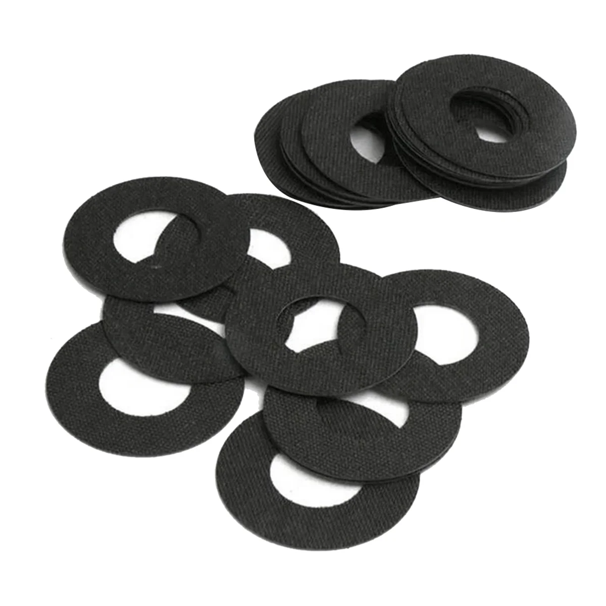 SMIEA 10PCS 0.5mm Fishing Wheel Special Discharge Force Alarm Carbon Fiber Brake Pad Reel Spinning Drum Wheel Accessories