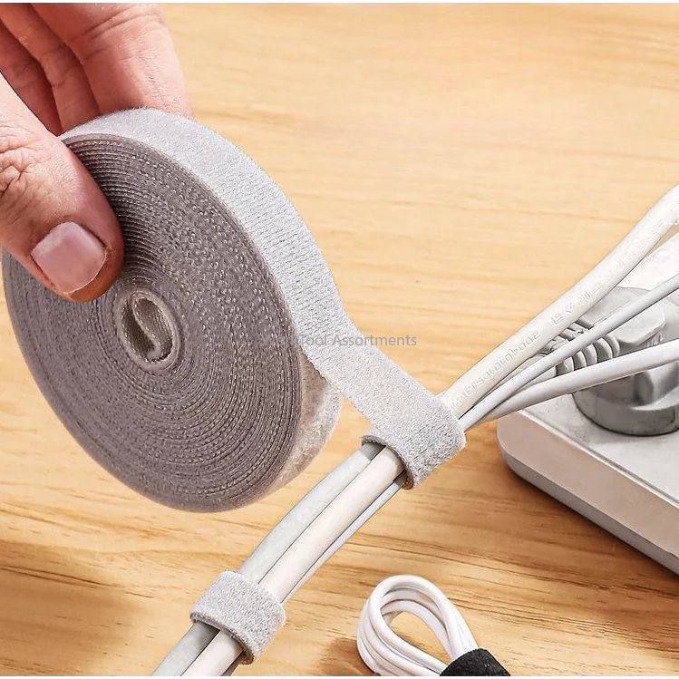 Cable Velcro Strap - 5M Reusable Velcro Cable Ties Wire