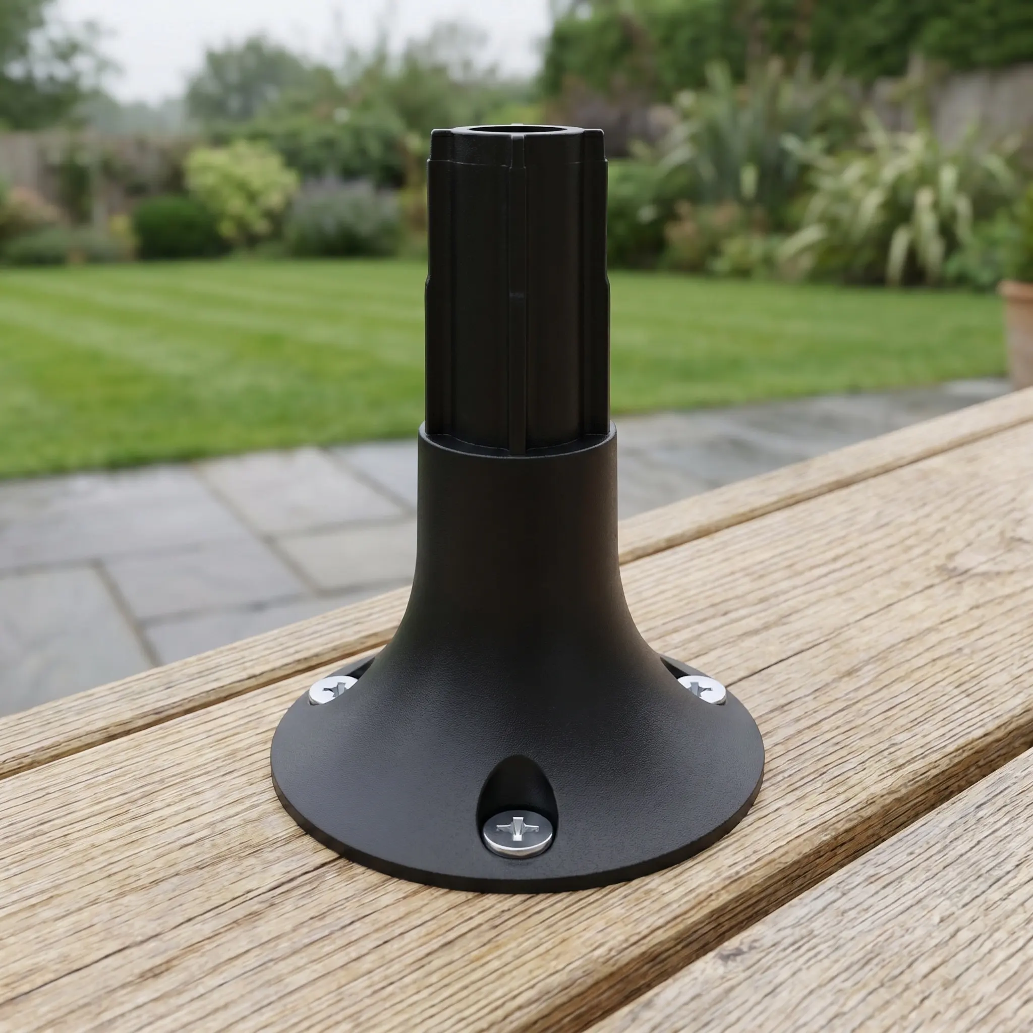 10Pcs Garden Lamp Base Replacement Heavy Duty ABS Solar Light Stake Holder Easy Assembly Weather Resistant for Outdoor Courtyard