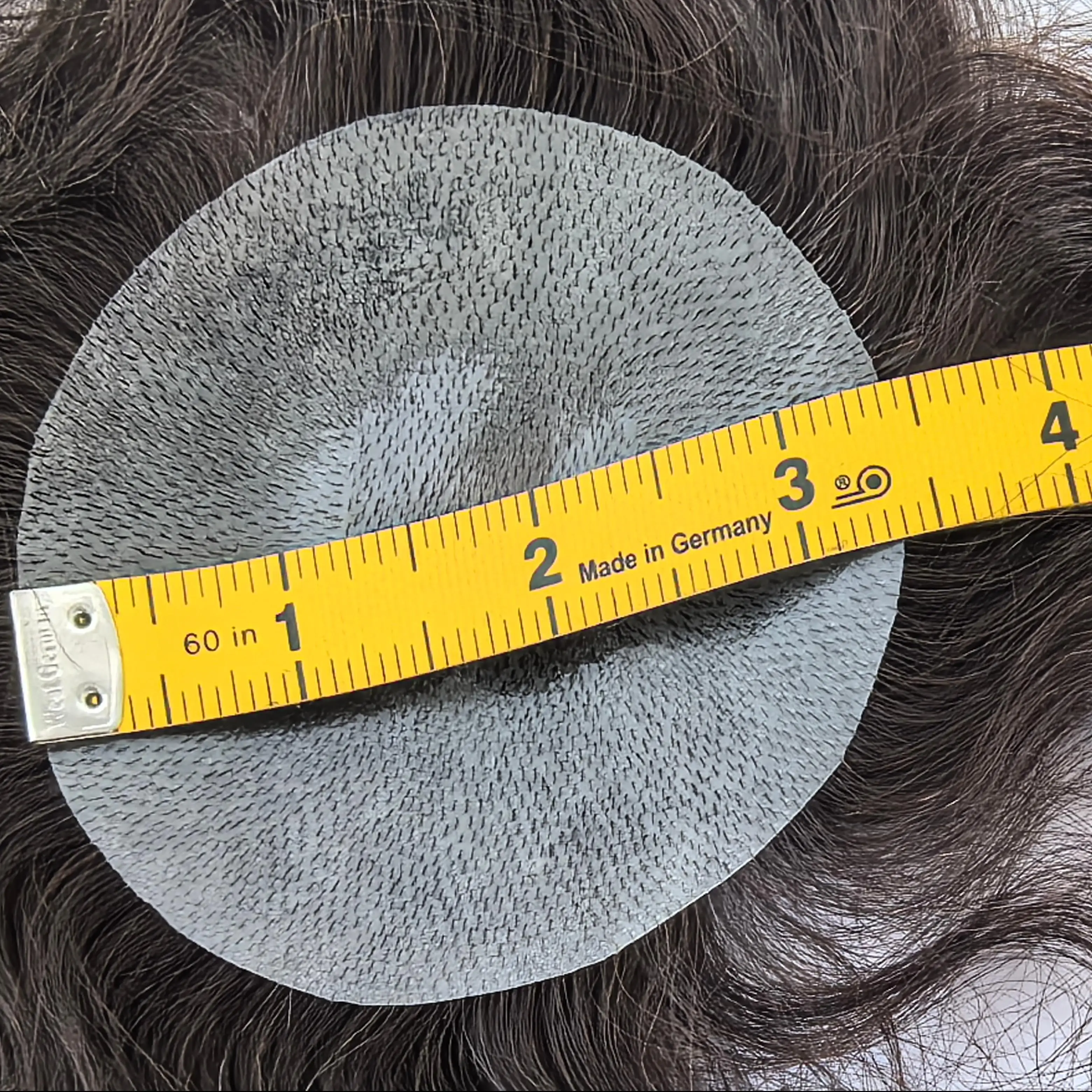 Men's Ultra-Thin 8x8cm PU Bald Spot Solution