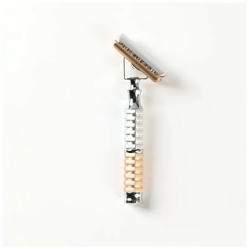 Yaqi Blind Box Razor Double-edge Tilt Diagonal Razor Head Inclined at 45° to Handle Beard Shaver 2026 For Shaving Accessories