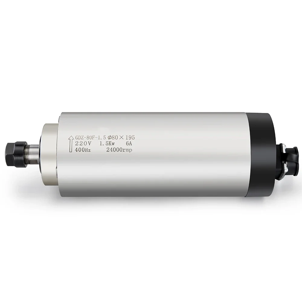 4000RPM for CNC Router Machine on SaleMachine Tool Spindle 1.5KW CNC Spindle Motor ER16 220V 2