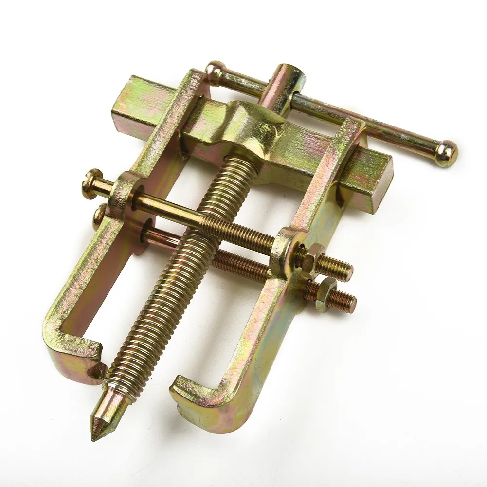 Polea de engranaje de 2 mandíbulas de acero de alto carbono, rodamiento de pierna pequeña, herramienta de removedor mecánico grande, alta calidad de moda, 3 pulgadas