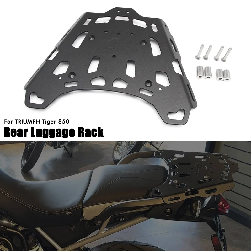 For TRIUMPH Tiger 850 Sport 900 GT Rally Pro 1200 Explorer 2025 Rear Luggage Rack Cargo Holder Top Box Carrier Shelf Bracket