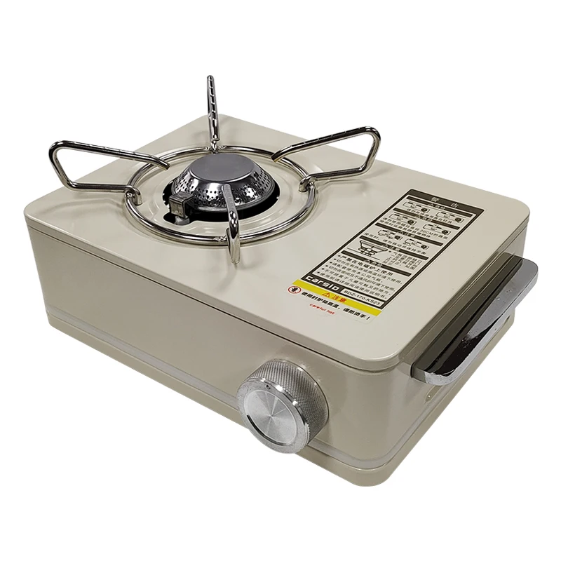 

Новый дизайн, легкая ветрозащитная портативная походная плита, складная уличная кухонная газовая плита, бутановое топливо для посуды