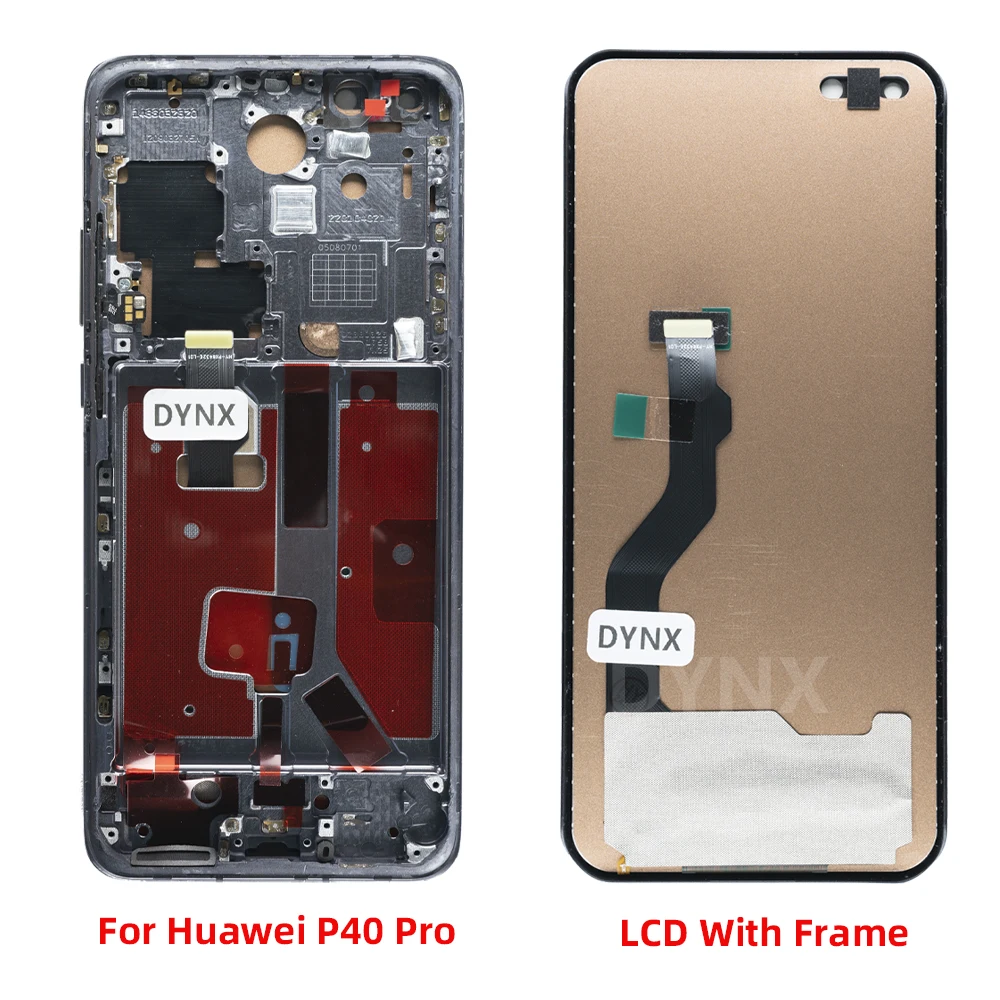 Imagem -03 - Tft Display para Huawei P40 Pro Els-n04els-nx9 Els-n29 Tela Lcd Touch Digitador Assembléia para Huawei P40 Pro Display Lcd 6.58