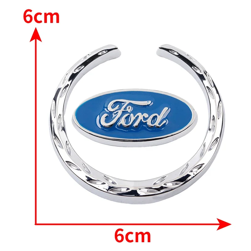 Car Window Badge Sticker for Ford Logo Fusion Mondeo Mk4 Focus 2  Transit F150 Kuga Fiesta Mk6 Mk7 Explorer 5 Ranger Accessories