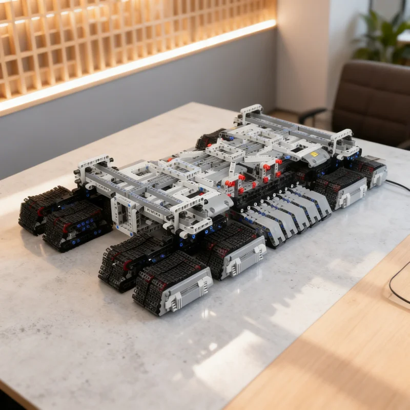 

4089pcs MOC Dune Spice Harvester Technical Model Building Blocks Toy Gift Creative Display Collectible Desk Premium Adult Kids