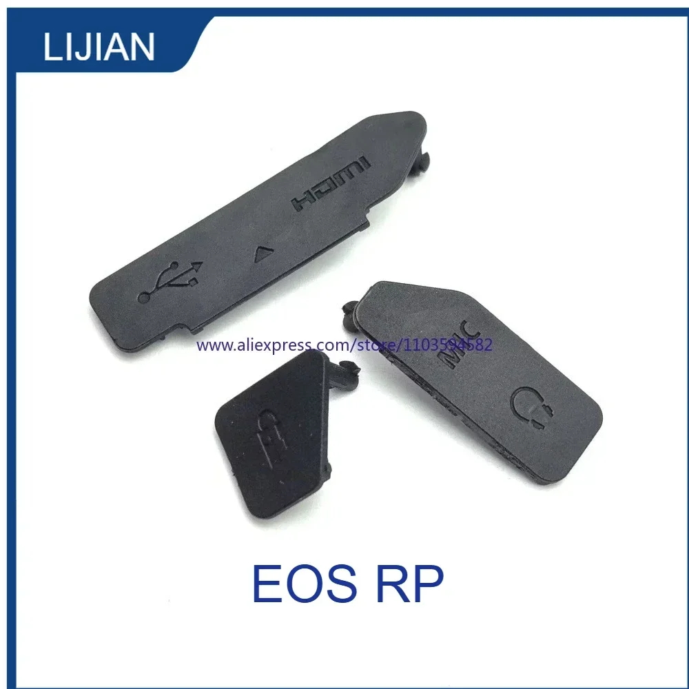 NEW  MIC Interface Terminal USB Rubber Lid Door HDMI-compatible Cover Cap Unit For Canon EOS RP EOSRP Camera Repair Part