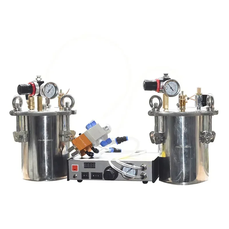 Double Action Two Cylinder Suck Back Mixing Valve