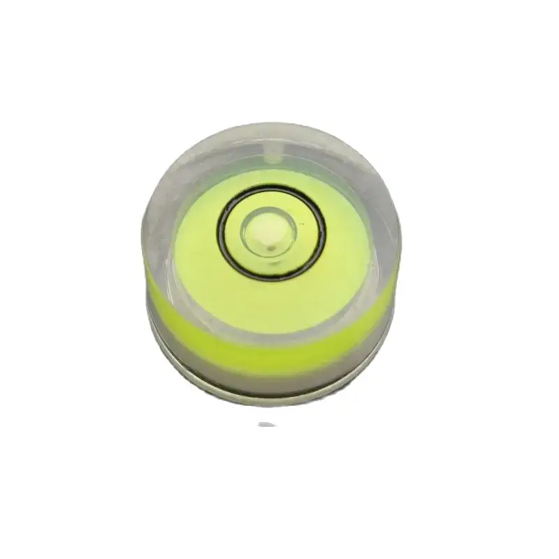 HACCURY 12*6mm Plastic Universal level Circular Mini bubble level bubble spirit level measurement instrument