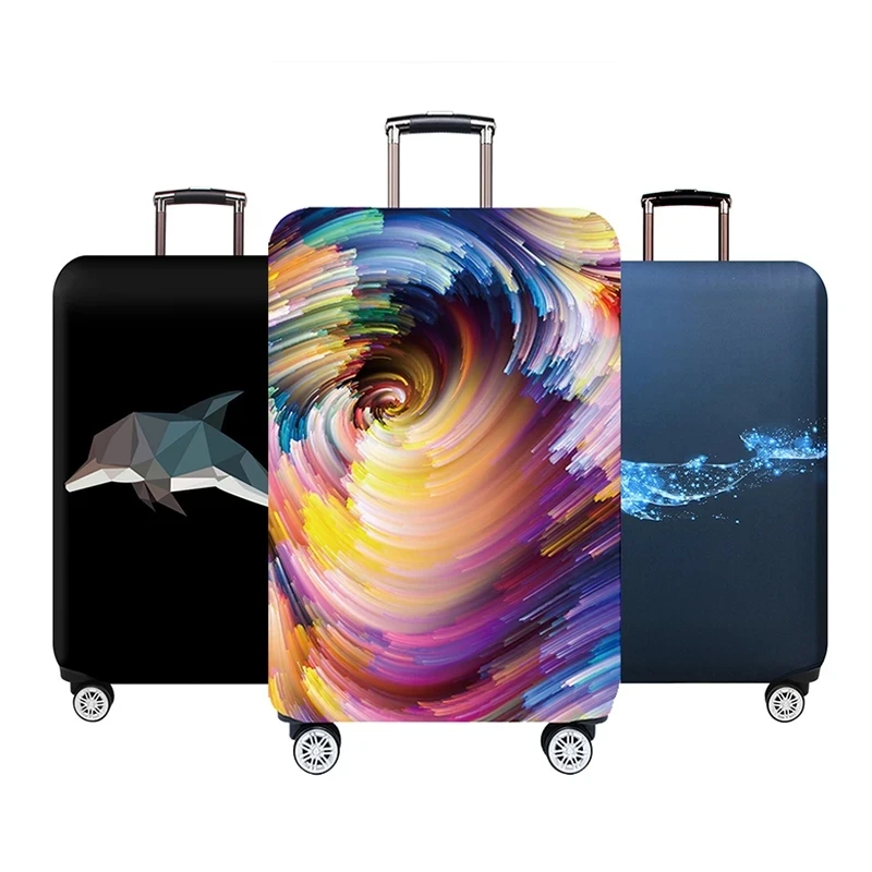 

2023 Travel Suitcase Protective Cover for 18''-32'' Luggage Case Accessories Elastic Dust