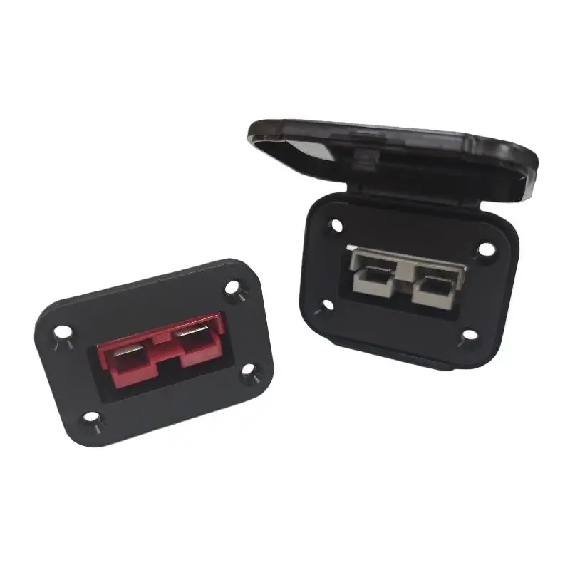 1 Set 600V Quick Plug Car Battery Power Connectors 50A Battery Charging Connector Kit Forklift Wire Cable Connector