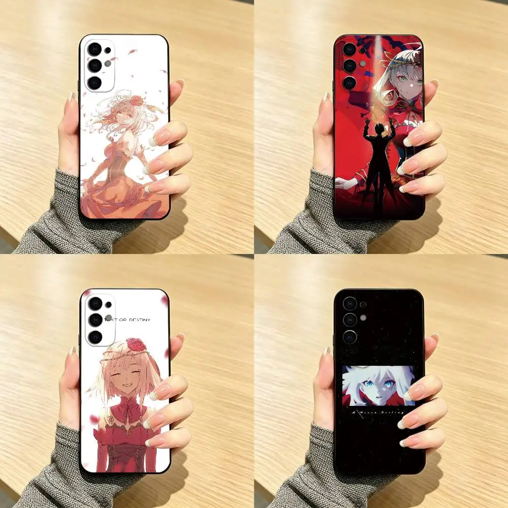 Coque de téléphone Takt Op Destiny pour Samsung S25,S24,S21,S22,S23,S30,Ultra,S20,Plus,Fe, couverture noire en Silicone souple
