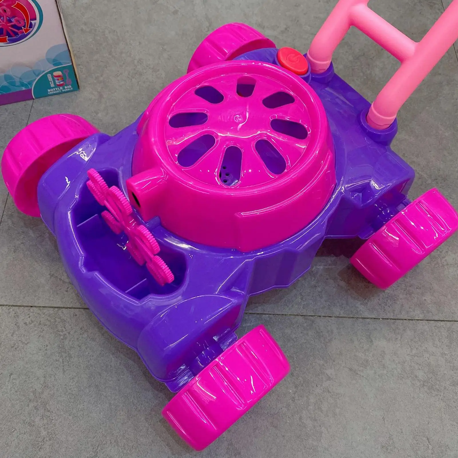 Bubble Lawn Mower Summer Outdoor Backyard Game Bubble Machine For Kids For Preschool Kids Children Boys Girls Children Christmas