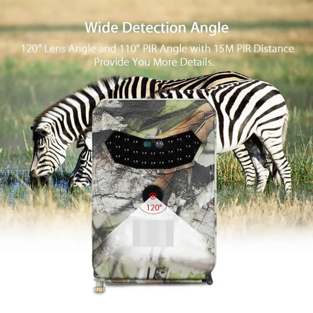 12 MP 1080P Wildlife Camera Hunting Cam Trail IR Waterproof Monitor