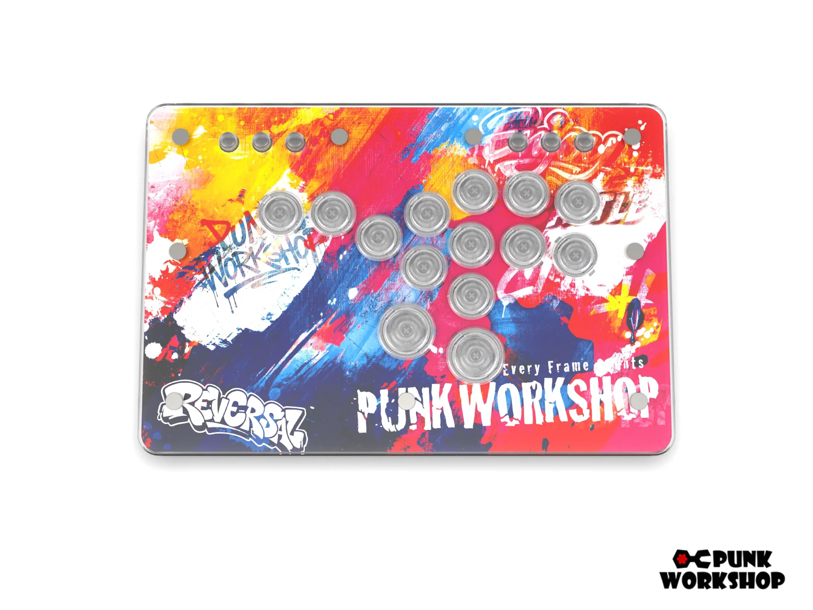 Punk Workshop Mini HitBox SOCD Fighting Stick Controller Newest