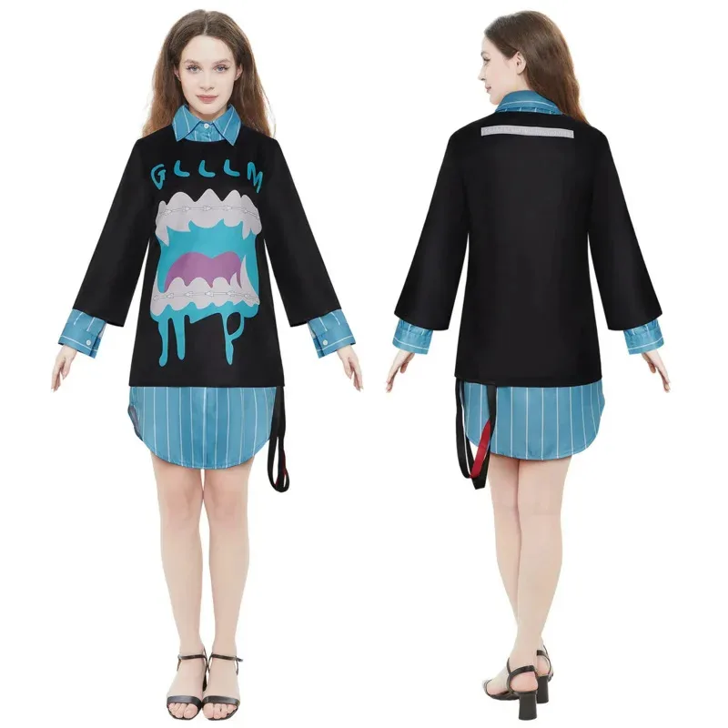 

Jellyfish Can't Swim in The Night Cosplay Women Kawaii Dress Carnival Uniform Anime Girl Group Costume Halloween Women Game