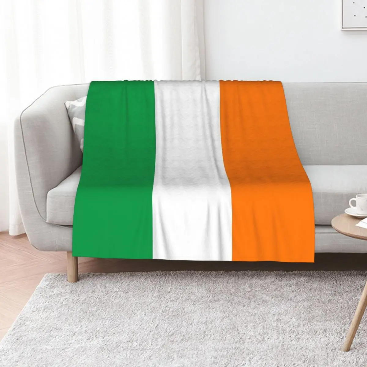 Ireland Flag - Irish T-Shirt Throw Blanket Luxury Thicken Travel Weighted Camping Luxury Throw heavy to sleep Blankets