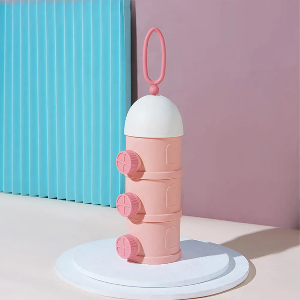 

Набор из 2 контейнеров для детского питания, 3-слойный, штабелируемый, дозатор для смеси, органайзер для детских добавок