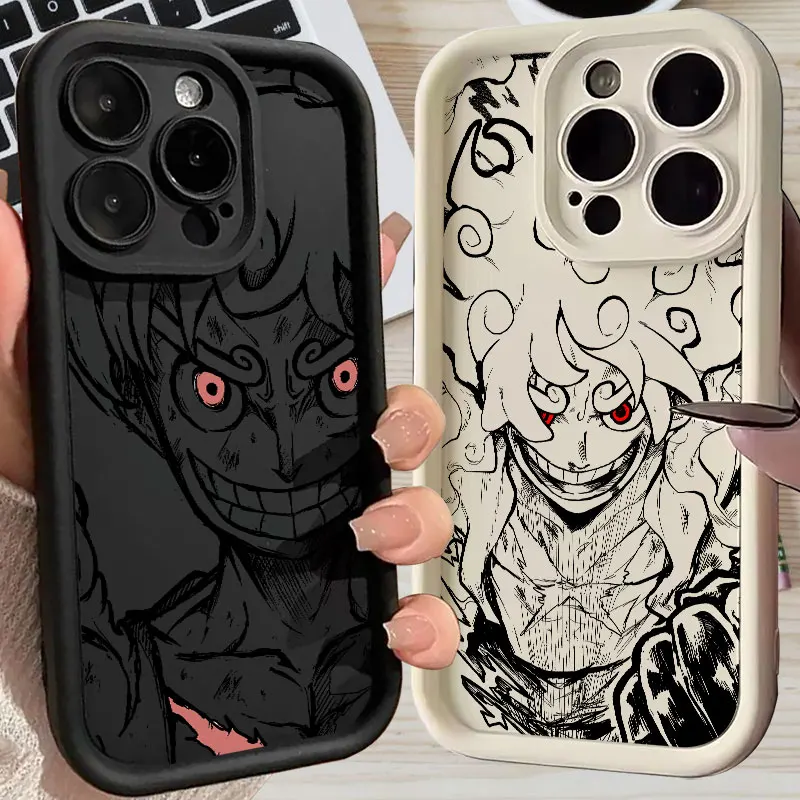 

Ones Roronoa P-Pieces Luffys Phone Case For iPhone 11 12 13 14 15 16 Pro Max X Silicone Case For iPhone 16 Plus Protective Cover