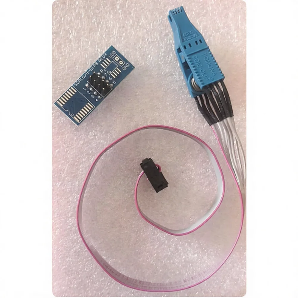 High Quality SOIC8 SOP8 EEPROM Test Clip For Car Speedometer Repair 8 Pin Connector IC Programming Adapter Device
