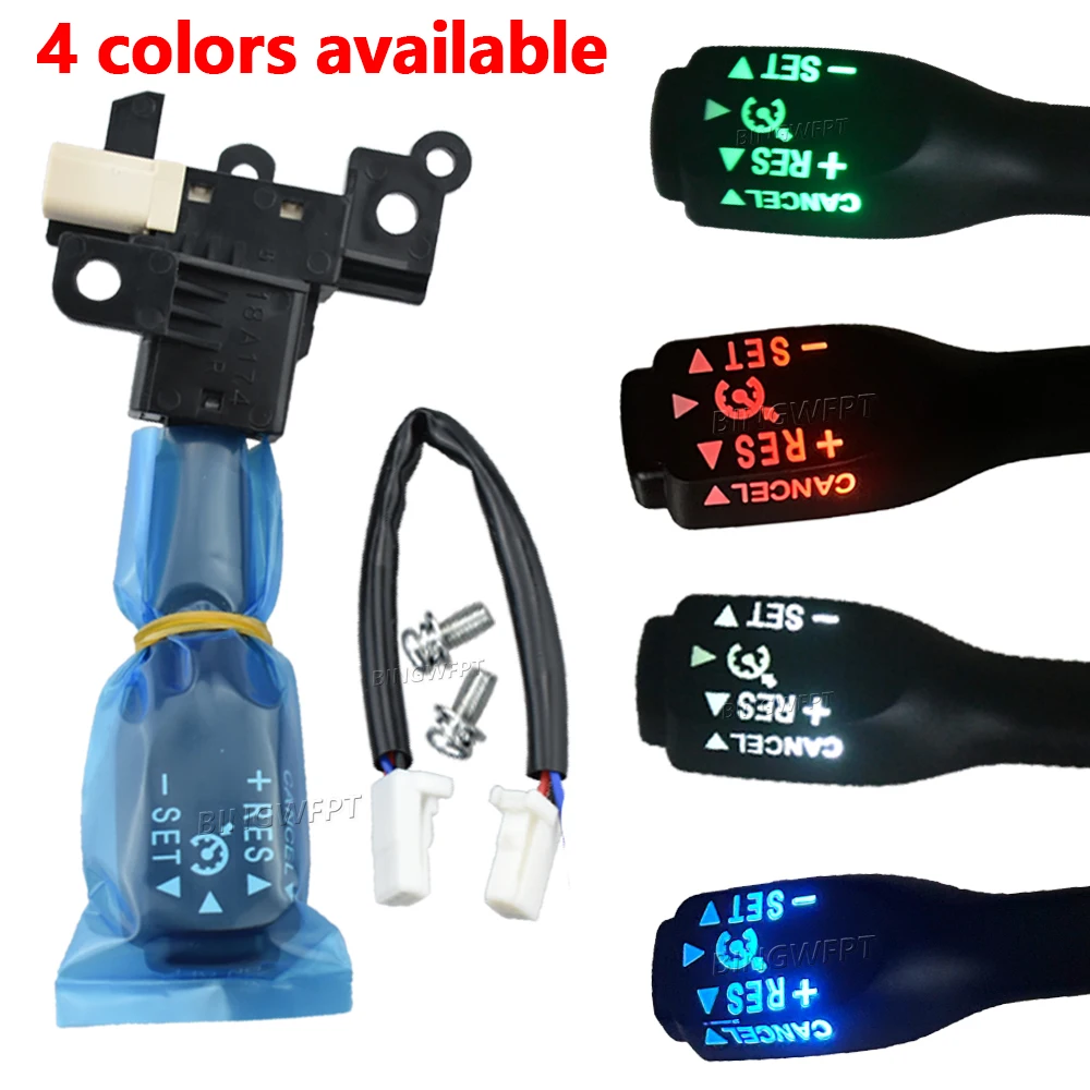 NEW !!! For Toyota Corolla Yaris Vios Wish Auris Prius Previa RAV4 Cruise Control Switch With Backlight 84632-34011 84632-34017