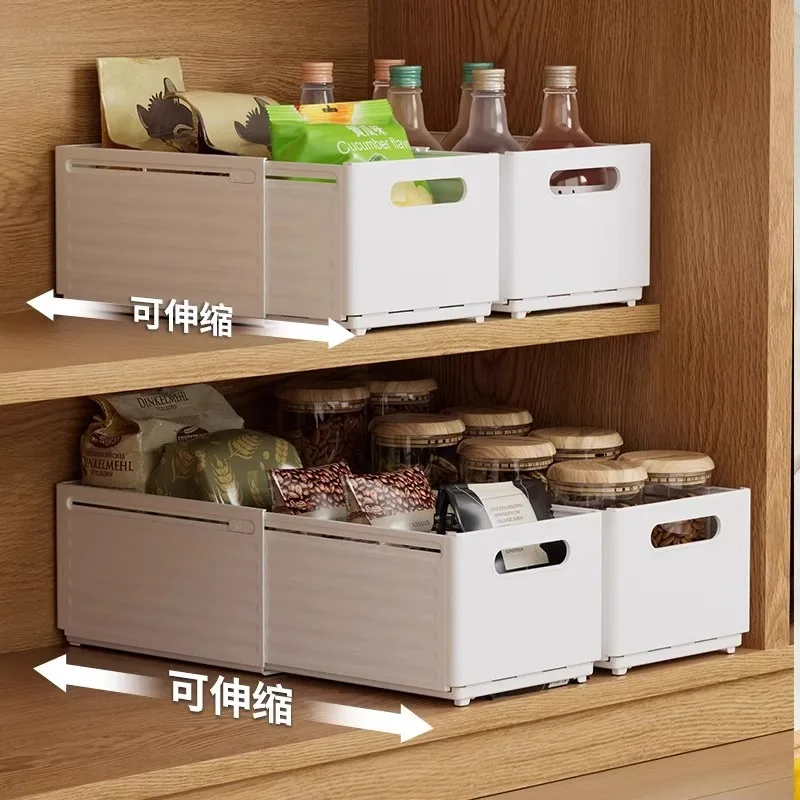 Toy Storage Shelf Storage Drawer Type Storage Versatile Food Clothes Cosmetics Cabinet Pull-out Expandable Storage Organizer
