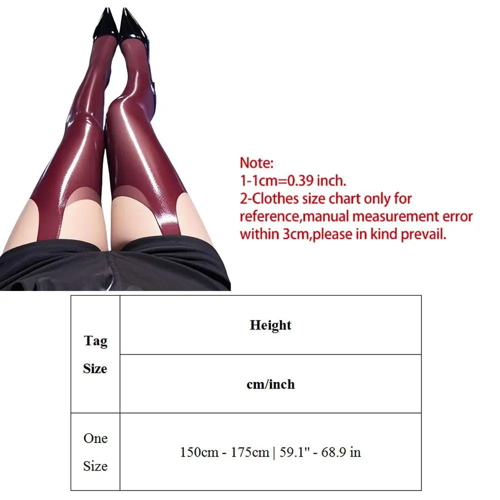 1 paio di calzini a olio di cavallo collant calze a olio di cavallo leggings da donna cavi su quattro lati calze lisce sexy 2025 autunno