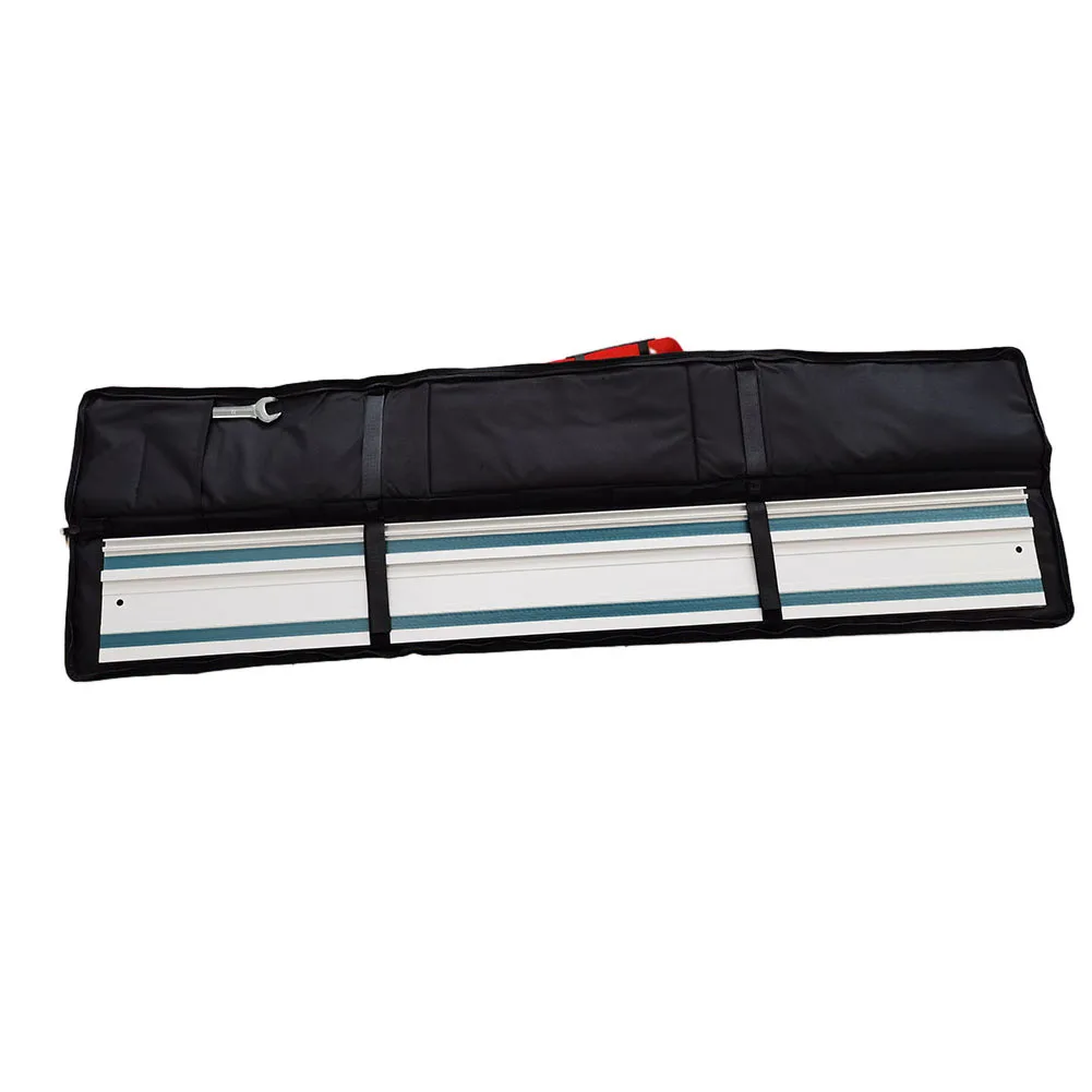 For 1pc E-05664 Guide Rail Bag for For 1.4M For 1.5M Rails Black Oxford Cloth Pouch with Shoulder Strap and Pocket