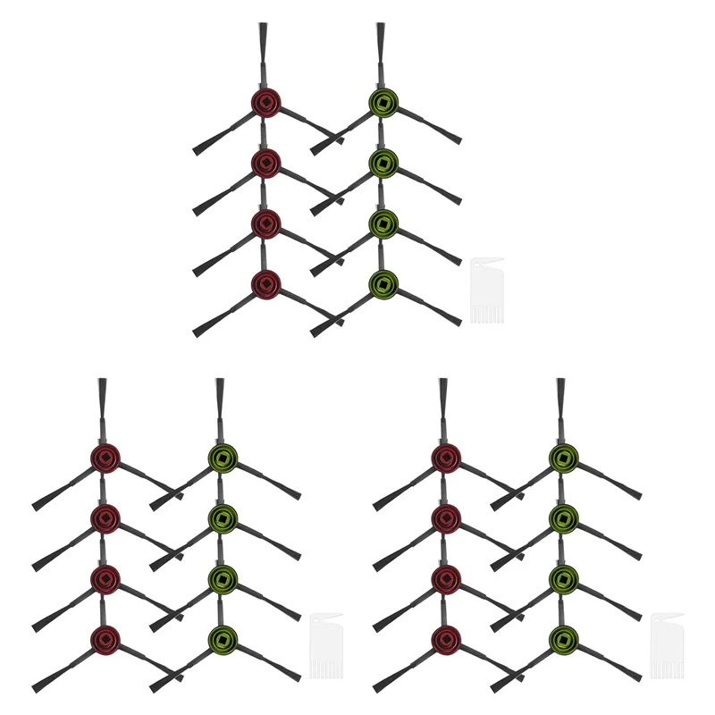 

Y42A-24X Side Brushes For Ecovacs Deebot T8/T9/N8/X1 Omni/X1 Turbo/T10 Omni/T10 Turbo/T20 Omni/T9+/N8+/N8 Pro/N8 Plus