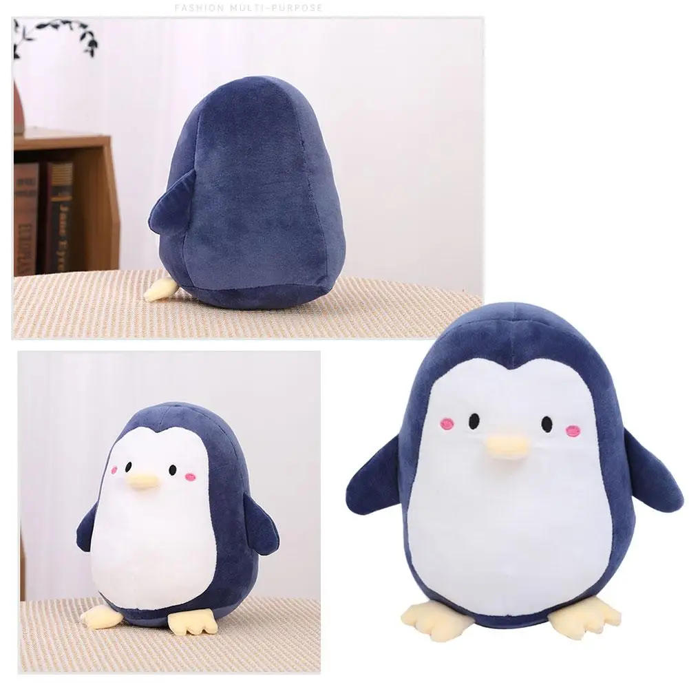 25cm Kawaii Penguin Plush Toy Soft Stuffed For Girls Kids Room Decor Creative Sleeping Pillow Lovers Birthday Christmas Gif X1O1