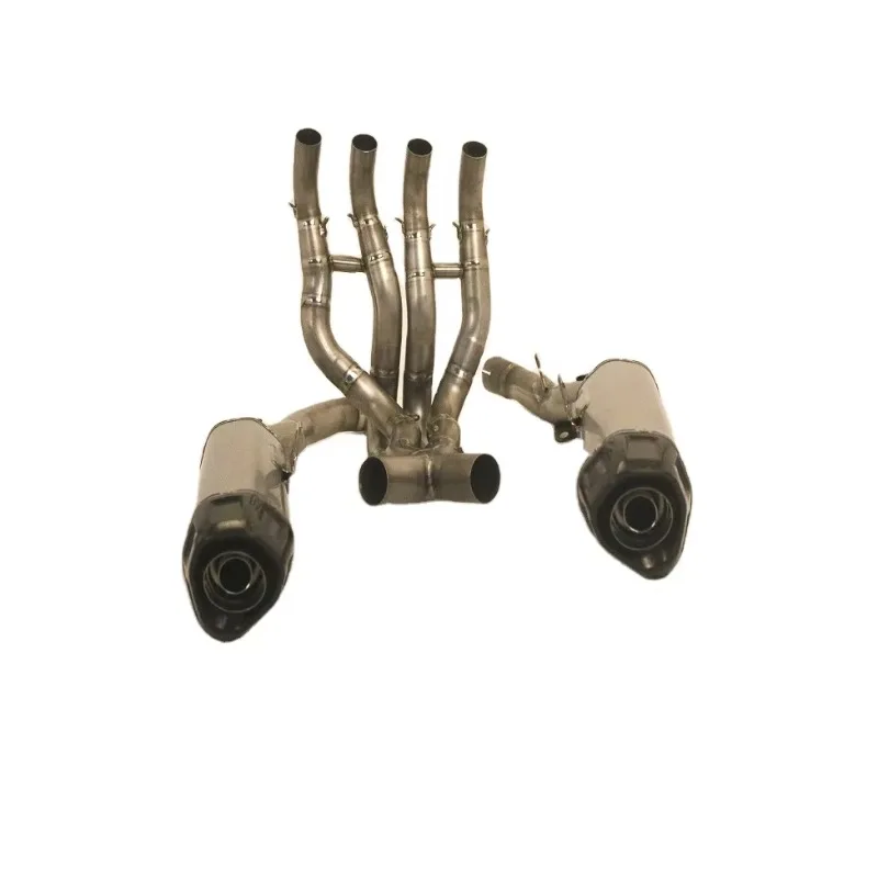 STLF High Performance Titanium Motorcycle Exhaust Muffler Pipe for Kawasaki ZX14R  2012~ 2020