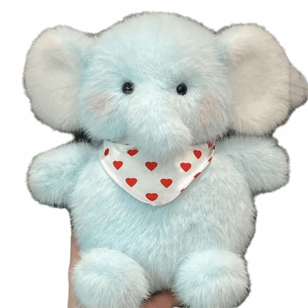 Kawaii 8in Plush Companion Doll Elephant Bear Otter Stuffed Animal Pillow Furry Plush Super Soft Animal Plush Toy Party Souvenir