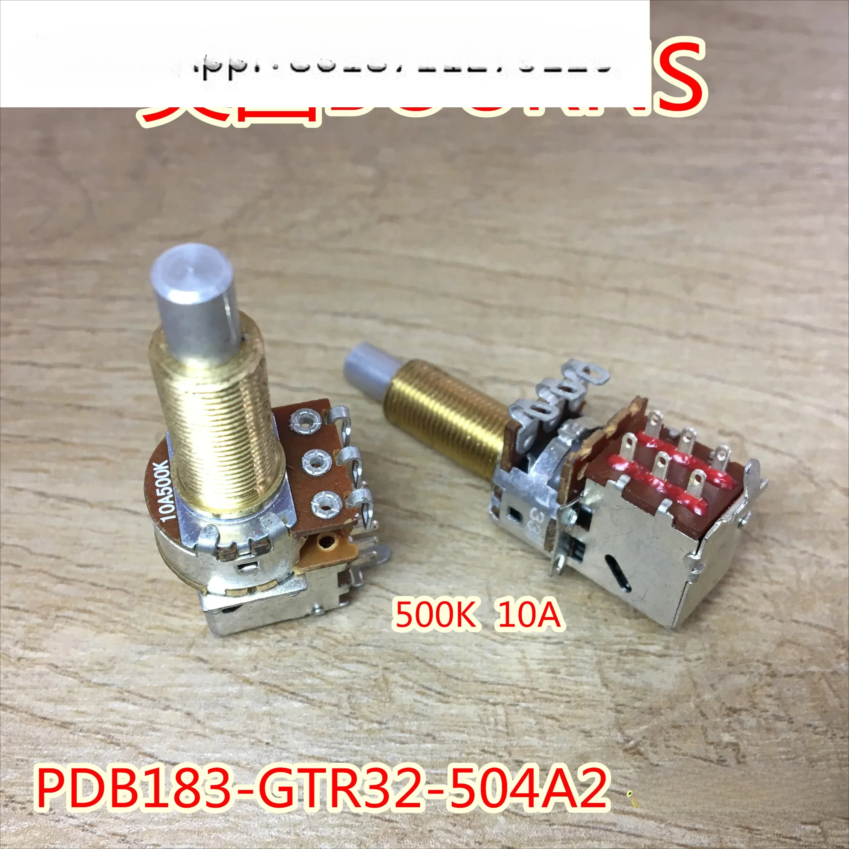 

BOURNS PDB183-GTR32-504A2 500K 10A with switching potentiometer, potentiometer