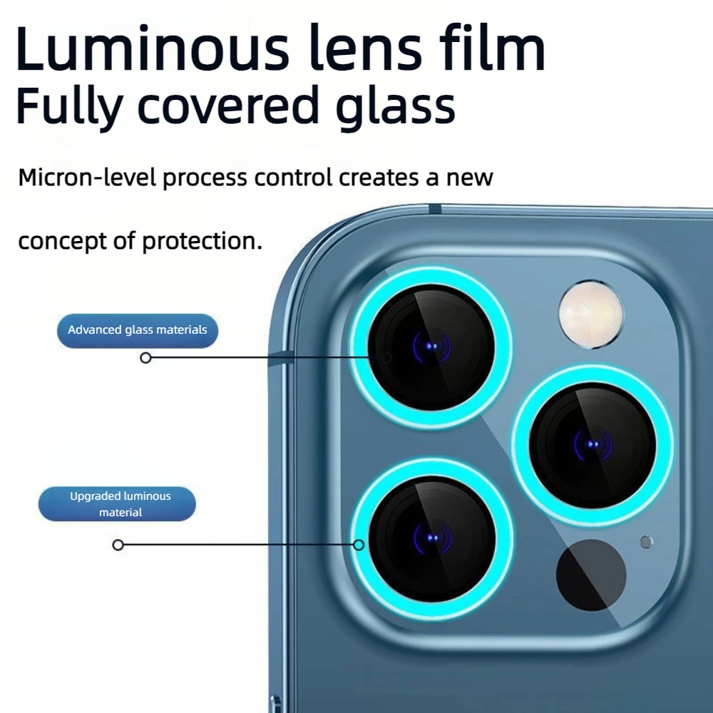 Suitable for Apple 15promax ceramic lens film, suitable for iPhone 15pro color lens sticker for mobile phone cameras