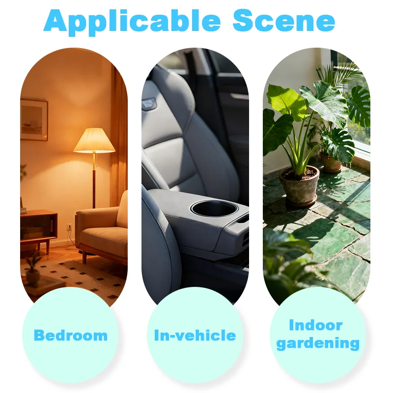 مرطب هواء صغير بالموجات فوق الصوتية USB قابل لإعادة الشحن ملون LED ضوء بخاخ رذاذ بارد هادئ محمول لسطح المكتب وغرفة النوم والمنزل