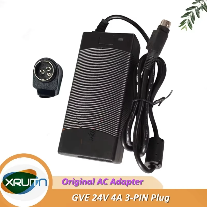 

Genuine GM95-240400-F AC/DC Adapter Charger GVE 24V 4A 96W 3PIN Power Supply