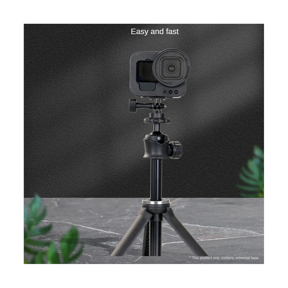 For GoPro Accessories Conversion Base Photography Accessories Portable Action Camera Adapter,Blue