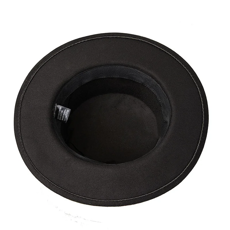 الفاخرة واسعة حافة فيدورا قبعة للرجال النساء كلاين الأزرق كامل الترتر بلينغ ورأى أفضل القبعات حفل زفاف قبعة المرحلة قبعة المغني قبعة