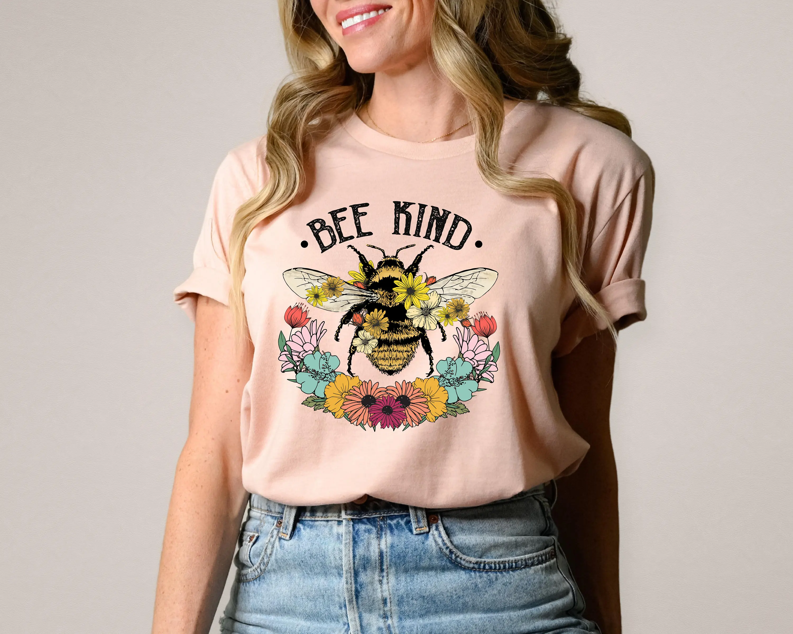 Bee Kind Shirt Kindness Birthday Gift Teacher Valentine Teachers Day Stay Positive