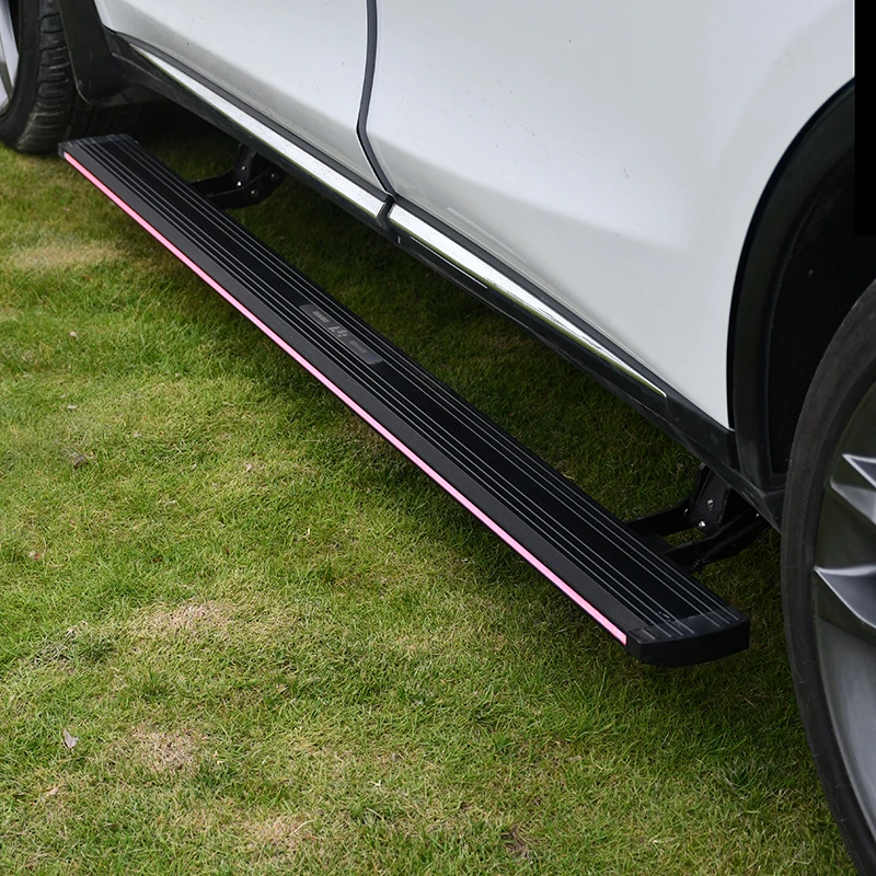 

LED Colorful Lighting Electric Power Running Board Electric Side Steps for Lincoln MKX 2015-2018