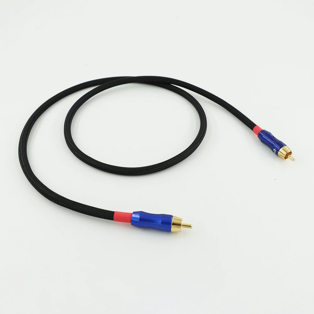 Japan Carare L-4E6S coaxial cable 75 euro digital signal cable, audiophile audio cable, subwoofer cable